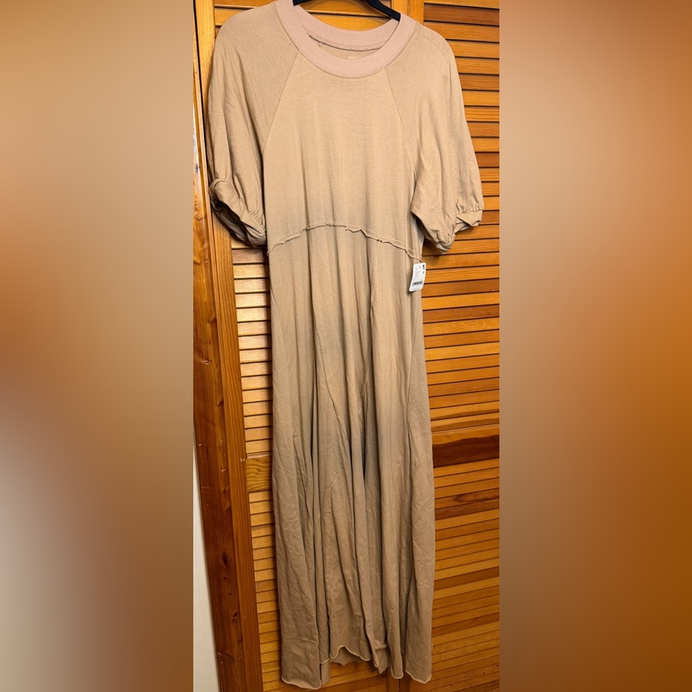 Free people Tan Women's maxi Dress